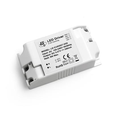 China LED Lighting AC 9W Constant Current Triac Dimmer Constant Current 700ma Driver Es Ce 3-14v Led Driver Waterproof for sale