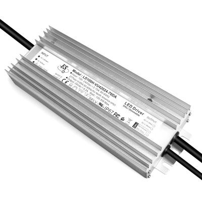 China LED Lighting FCC 48Vdc 2.1A 100W Constant Voltage 0-10V Dali Dimmable Waterproof IP67 LED Driver ES UL CUL CE for sale