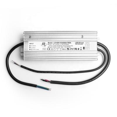 China No Charge Consumption< 0.5W to UL 230Vac cUL FCC Dimming Power Supply 100W 200W 300W 400W 12v 24v 36v 48v constant voltage dali dali IP67 dimmable led driver 100watts for sale