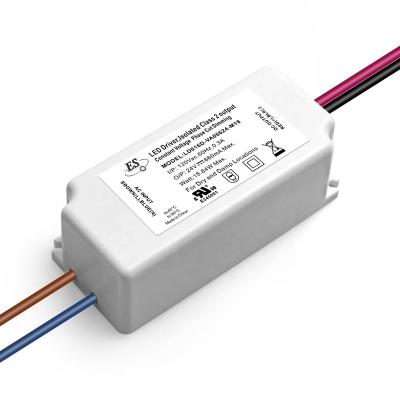 China 3 Years Warranty ES IP65 Waterproof UL 16W 24V 660mA Constant Voltage LED Driver With Phase Cut Dimming for sale