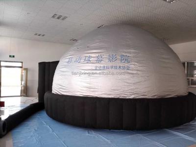 China Outdoor high quality portable 5m inflatable planetarium projection dome for kids or student or education for sale