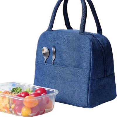 China Ice Lunch Bag Custom Large Capacity Single Waterproof Nylon Insulated Lunch Cooler Thermal Bag for sale