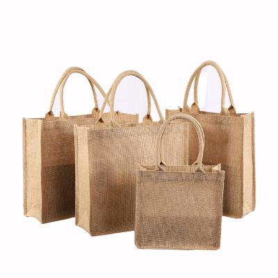 China Reclycled Alibaba China Supply Wholesale Jute Shopping Bag For Women Shopping for sale