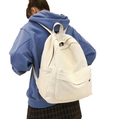 China Other popular new school softback canvas kindergarten backpack small child school bag for sale