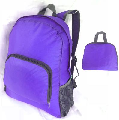 China Light Waterproof Foldable Nylon Durable Kids Gym Water Resistant Sport Bagpack for sale