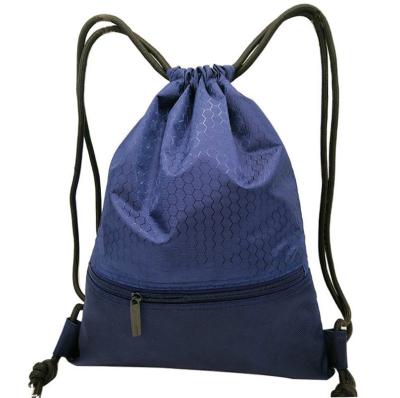 China Good quality 420D durable eco-friendly promotional nylon waterproof drawstring bag for sale