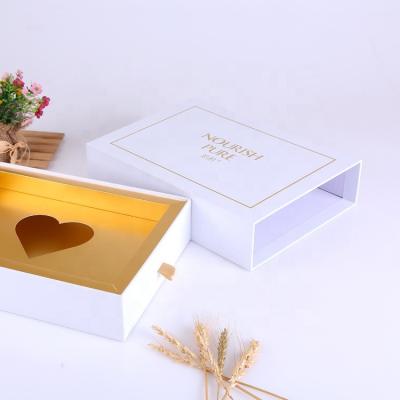 China Recycled Materials Custom Printing Hard Cardboard Luxury Jewelry Sliding Cardboard Sleeve Drawer Gift Boxes Paper Packaging Drawer Gift Boxes for sale