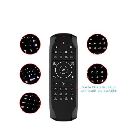 China LED Factory Touch Control Universal Voice Remote Control Keyboard for Android TV BOX G7 Air Wireless Mouse for sale