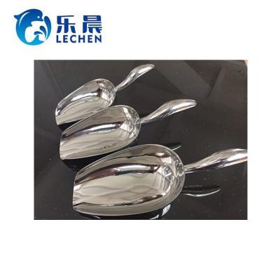 China 2019 Durable Thickened Universal Stainless Steel Round Bottoml Food Scoop Ice Scoop Tea Shovel for sale