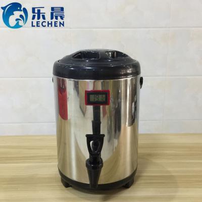 China Eco-friendly Stainless Steel Milk Tea Bucket Therml Tea Bucket Heat Preservation Barrel Tea Bucket for sale