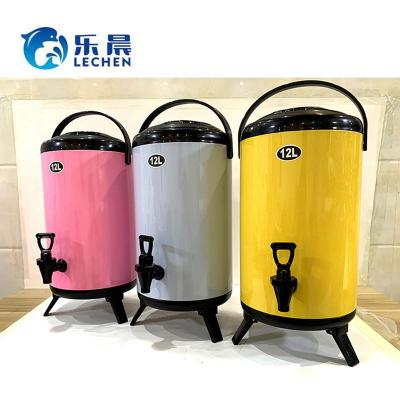 China Club Stainless Steel Milk Tea Equipment Milk Tea Barrel Heat Preservation Barrel Coffee Accessories for sale