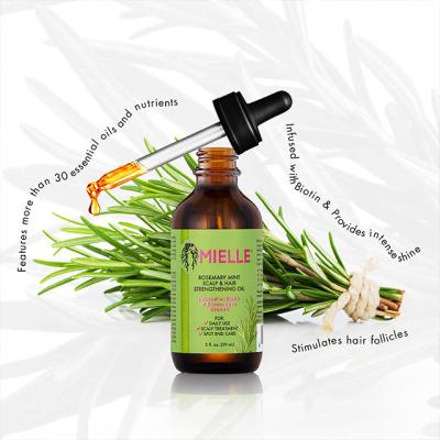 China Private Label Hair Care Rosemary Fast Hair Growth Oil Organics Natural Hair Renewing Strengthening Oil for sale