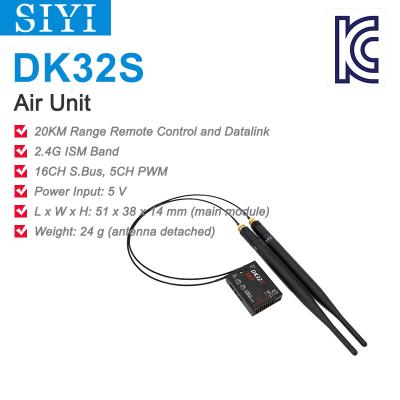 China Datalink System SIYI Receiver Air Unit With Long Range Datalink Telemetry For DK32S Se DK32S Transmitter 2.4 GHz S.Bus PWM for sale