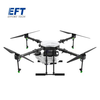 China Agriculture Drone Frame Kit EFT E410P Sprayer Drone Frame Kit With 10L Water Tank 4 Foldable 320mm Axle Compatible With 40mm Motor Hobbywing X8 for sale