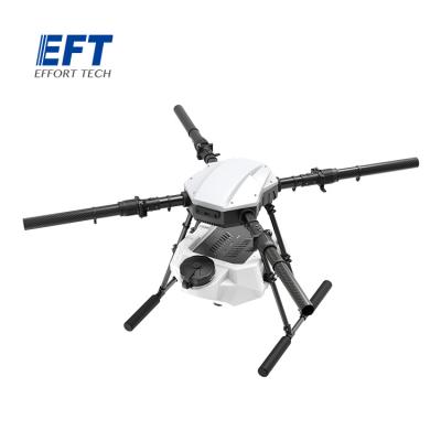 China RC Model EFT E416P Agriculture Sprayer Drone Frame Kit With 16L Water Tank 4 Foldable 380mm Axle Compatible With 40mm Motor Hobbywing X8 for sale