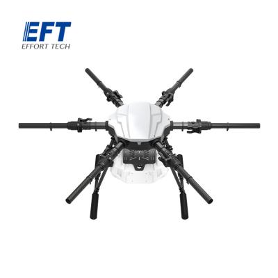 China Agriculture Drone Frame Kit EFT E610P Sprayer Drone Frame Kit With 10L Water Tank 6 Axle Foldable Compatible With Hobbywing X6 Motor for sale