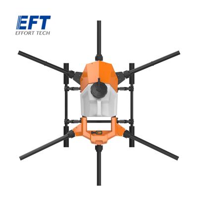 China RC Model EFT G610 Agriculture Sprayer Drone Frame Kit with Foldable Dual Quick Release 10L Water Tank 6 Axle Compatible with Hobbywing X6 for sale