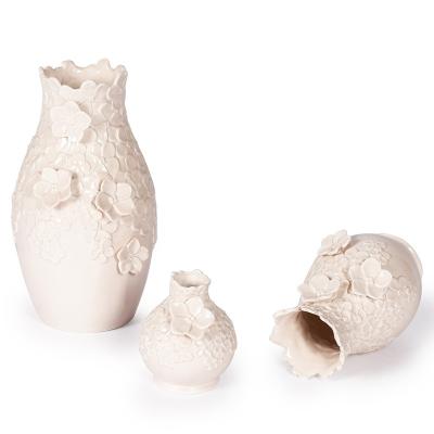 China Minimalist Custom Ceramic Handmade Flower Vase Ceramic Flower Vase for sale