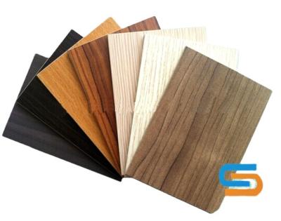 China Modern Wood Grain Moisture Proof Panel Decoration Interior UV Cement Board for sale