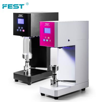 China Food FEST Cans Sealing Machine Aluminum Can 250ml 330ml 500ml 650ml Can Sealer Machine Manual PET Bottle for sale