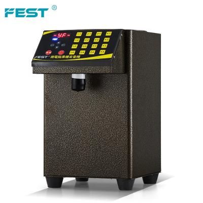 China FEST Fructose Dispenser Machine Commercial Supplying Automatic Sugar Syrup Dispenser Fructose For Bubble Tea for sale