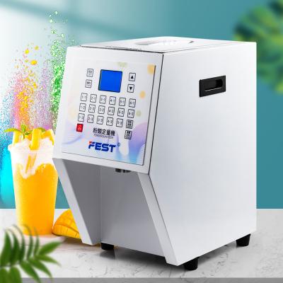 China FEST 8L Powder Dispenser Machine 18 Keys Matcha Milk Powder Automatic Bubble Milk Tea Equipment Commercial Quantitative Powder Machine for sale