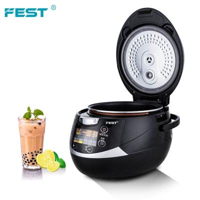 China Multi-functional commercial plastic material multi-function boba cooker tapiokoa cooker smart bubble tea for sale