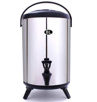 China Beverage Insulation Barrel 8L Storage Bucket Bubble Tea Packaging Hot Cold Drinking Coffees for sale