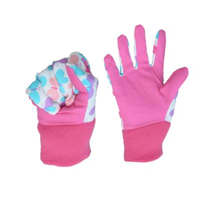 China Durable For Using HANDLANDY Adorable Children's Gloves Comfortable 100% Cotton Garden Gloves Gardening Gloves for sale