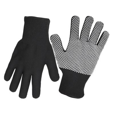 China Hand Protection HDD Ski Gloves Cotton Dotted Anti-skid Warm Liner Outdoor Thermal Gloves Winter Work Gloves for sale