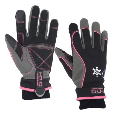 China Outdoor Activities Warm Winter Ski Gloves Custom Touch Screen Hand Waterproof Gloves For Winter Cotton for sale