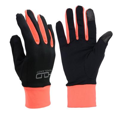 China HANDLANDY 4 Way Stretch Fabric Light Weight Comfortable/Lightweight High Quality Running Gloves With Touch Screen Sports Hand Protective Gloves for sale