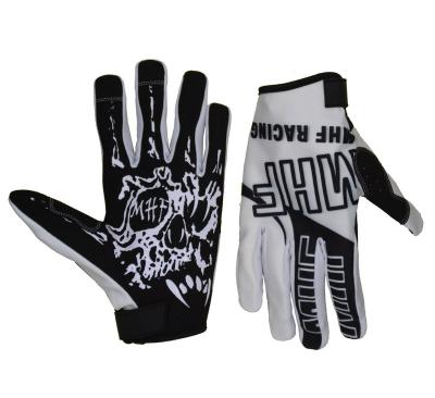 China HANDLANDY Fashion Design Silicone Glove Print Silicone Finger Cycling Finger Cycling Breathable Full Palm Anti-Slip Custom Glove for sale