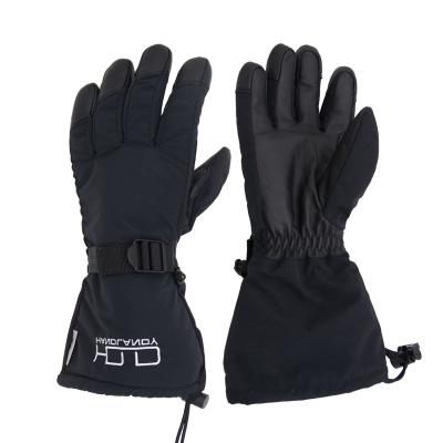 China Winter Waterproof Ski Gloves Mittens Leather Gloves HANDLANDY Full Grain Cowhide Leather Warm Passionate Palm for sale