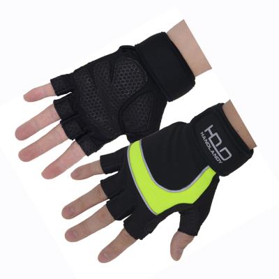 China Sustainable& Good Quality Cross Fit Weightlifting Exercise Fitness HANDLANDY Workout Gym Exercising Gloves for sale