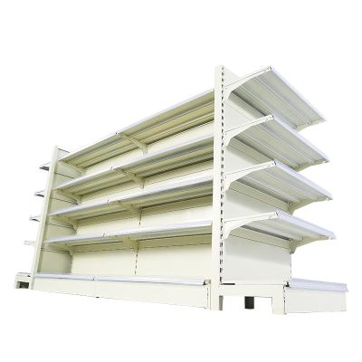 China 5 Layer Supermarket Single Side Shelf China Factory Price SRI Series Hardware ANCHEN Cheap Supermarket Shelves Dimensions for sale