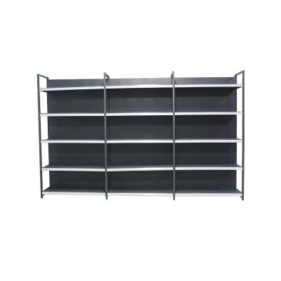 China Multifunctional 5 Layer Middle Shelf Supermarket Equipment Single Side Shelves For Supermarket Grocery Display Racks Supermarket Shelves for sale