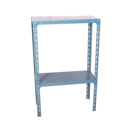 China Supermarket Grocery Home Living Room Kitchen Metal Storage Shelf Industrial Rack Metal Steel Shelving for sale