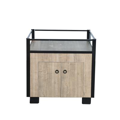 China Durable Cheap Customized Price Supermarket Retail Store Metal Promotion Counter Office Promotion Table for sale