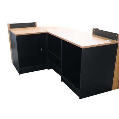 China Modern stylish high quality wooden retail store electric checkout counters for sale for sale