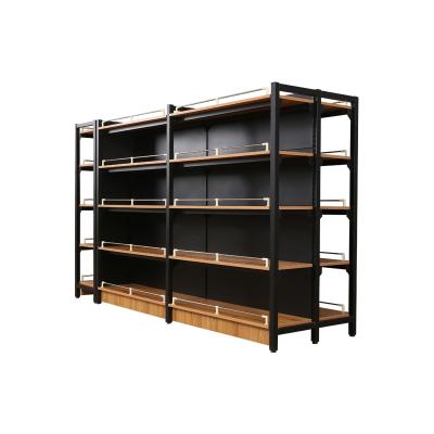 China Professional Corrosion Protection Manufacturer Slotted Angle Steel Rack Metal Storage Shelf Supermarket Shelving for sale