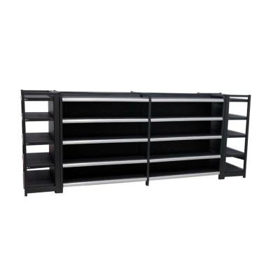 China 5 layers latest supermarket shelf single side supermarket shelf designs,department grocery shelf store furniture for sale