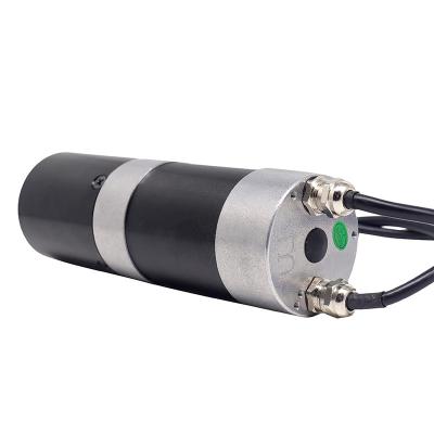 China DC Servo Motor 2400 Lines Encoder 5A 0.5Nm DC Servo Motor 130 Watt For Swing Gate for sale