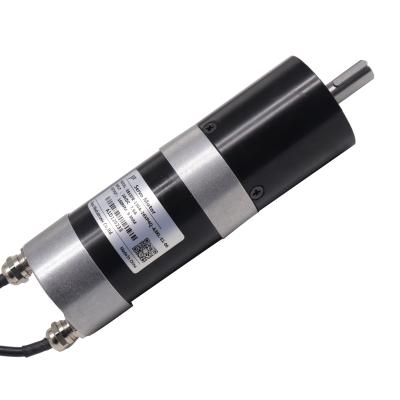 China Speed Gate Motors 130 Watt Closed Loop Servo Motor 57mm Planetary Gear Motor 24V for sale