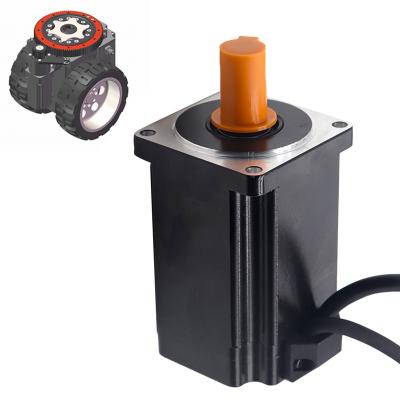 China Incremental 48V Encoder Servo Motor 60mm 400W For AGV ROBOT High Torque for sale