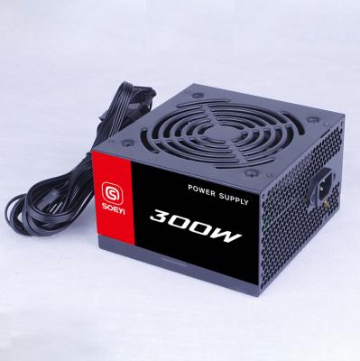 China Desktop PSU Switching Power Supply 12cm Power Supply SMD Desktop Fan Power ATX 300W PC Computer for sale