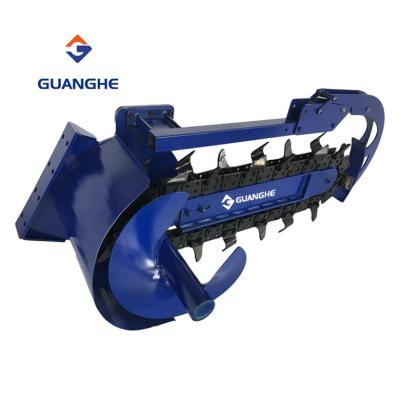 China Popular Product Excavator Unique Guaranteed Quality Mini Skid Steer Chainsaw Trencher for sale