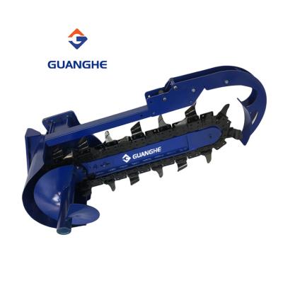 China Excavator Low Price Guaranteed Quality Popular Product Small Chainsaw Skid Beef Slicer for sale