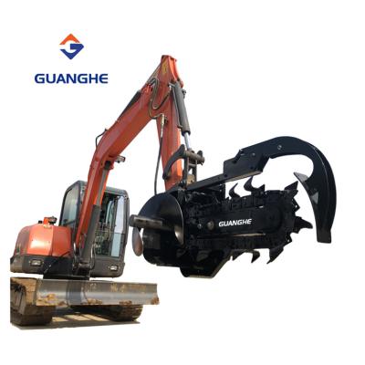 China Custom Popular Excavator Hot Selling Cheap Product Chainsaw Machine Mini Load Trencher for sale