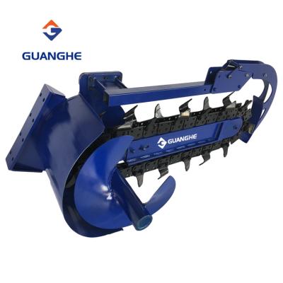 China Excavator New Type Top Selling Popular Product Micro Chainsaw Trencher Machine for sale